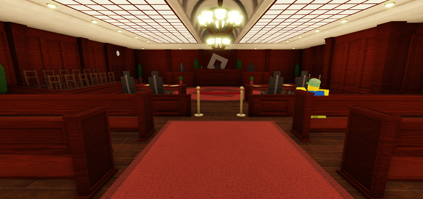 Jury Duty - courtroom overview