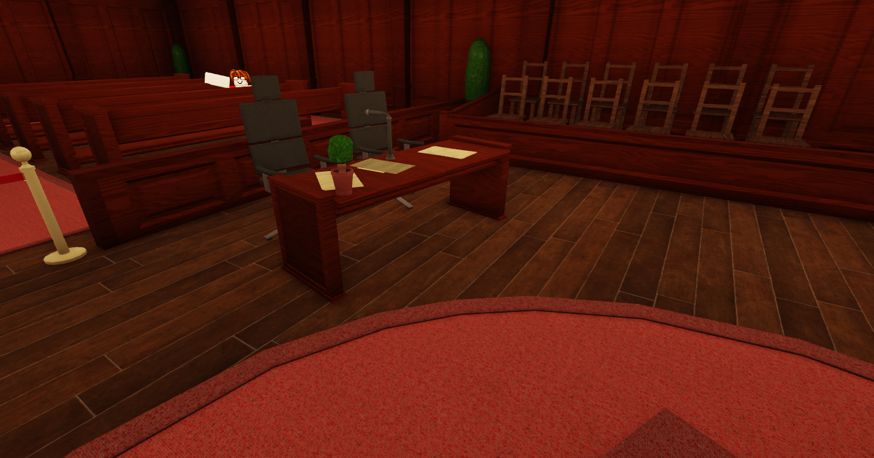 Jury Duty - courtroom overview